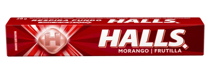 Halls Morango 